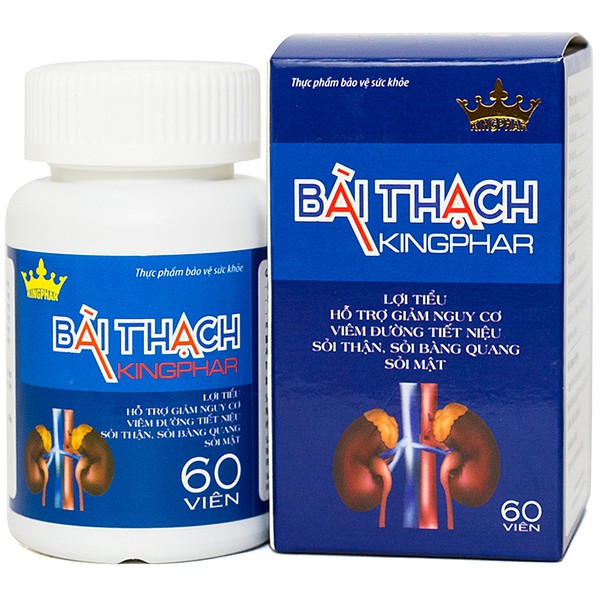 Viên uống lợi tiểu Bài Thạch Kingphar 60 viên 2