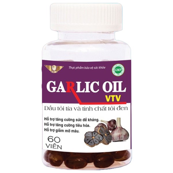 Viên dầu tỏi tía Garlic Oil VTV 60 viên 1