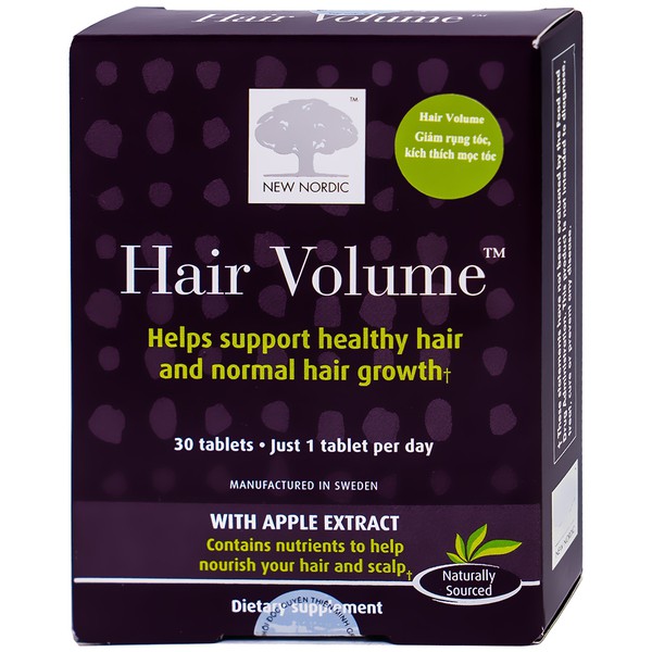 Viên uống dưỡng tóc Hair Volume New Nodic 30 viên 1