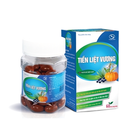 Tiền Liệt Vương giúp tuyến tiền liệt dịu êm