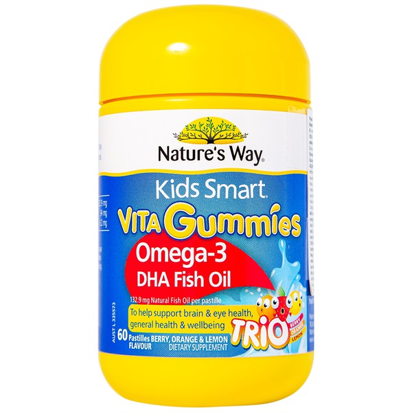 Kẹo dẻo Kids Smart Vita Gummies Omega-3 DHA Fish Oil  1