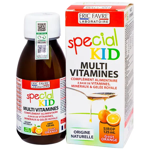Siro bổ sung Vitamin cho trẻ Special Kid Multivitamines vị cam 125ml 1