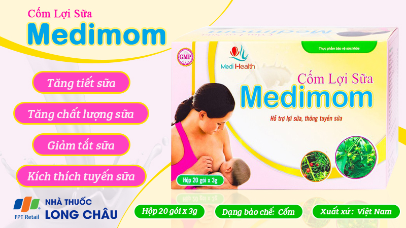 Cốm Lợi Sữa Medimom Medistar 2