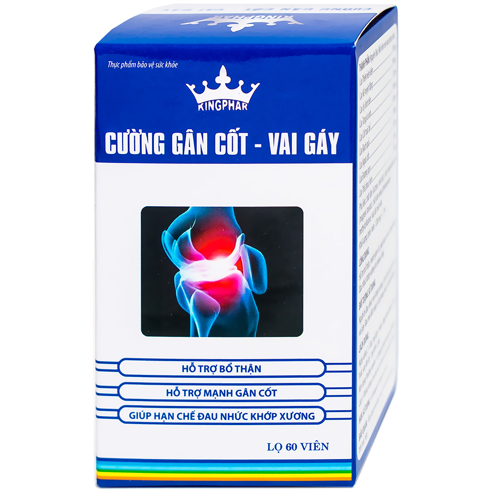 Viên Uống Cường Gân Cốt - Vai Gáy Kingphar 60 Viên