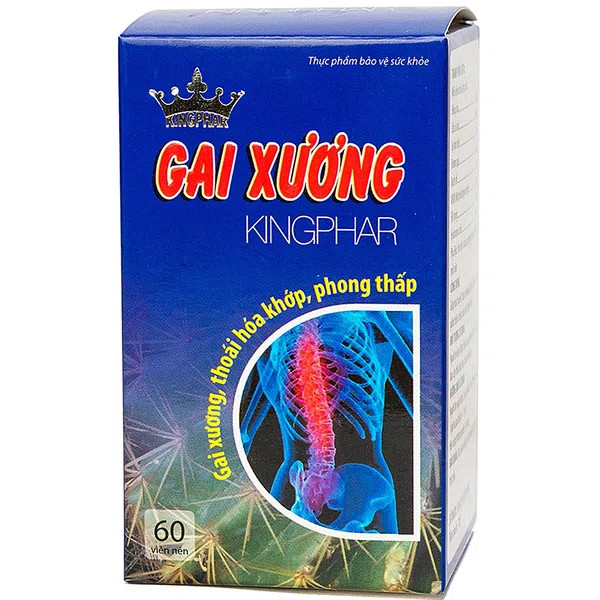 Thực Phẩm Chức Năng Gai Xương Kingphar 60 Viên