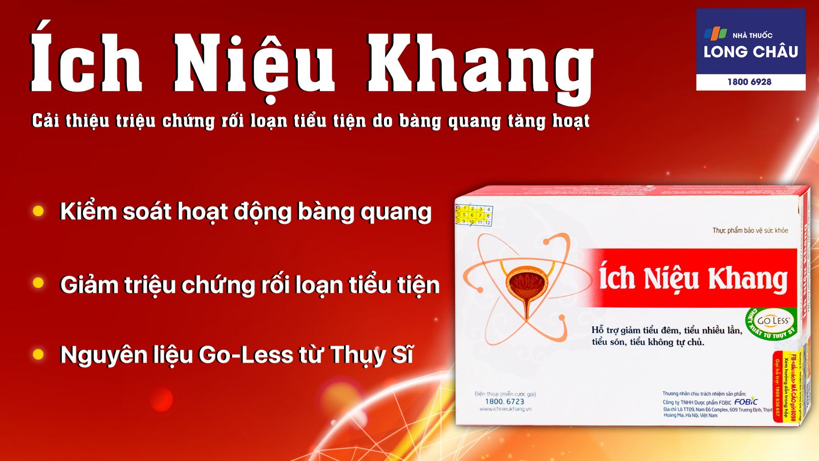 Viên uống hỗ trợ giảm tiểu đêm Ích Niệu Khang 20 viên 2