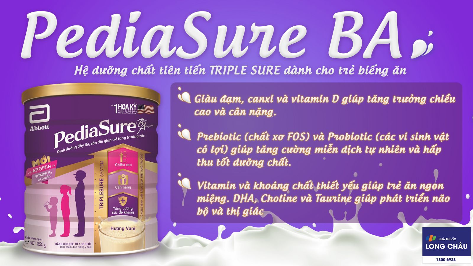 Sữa PediaSure BA 2
