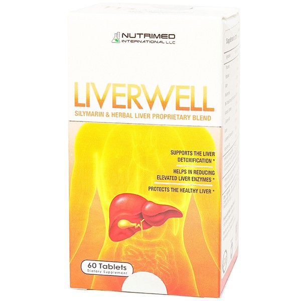 Viên uống bổ gan Liverwell Nutrimed 60 viên 1